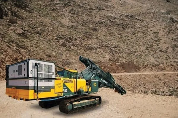 Excavator drilling rig